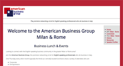 Desktop Screenshot of americanbusinessgroup.org